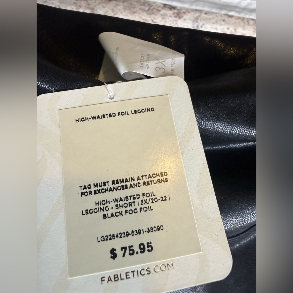 NWT 3X fabletics workout set A51 - Picture 7 of 12